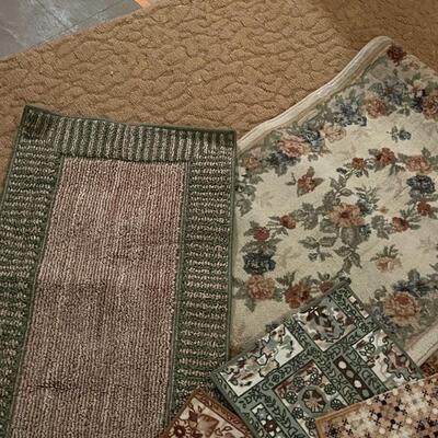 Collection of Throw Rugs/Mats