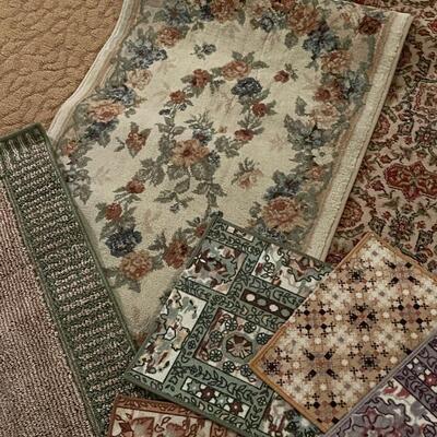 Collection of Throw Rugs/Mats