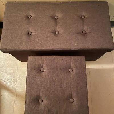 Pair of Sturdy Storage Cubes
