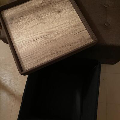 Pair of Sturdy Storage Cubes