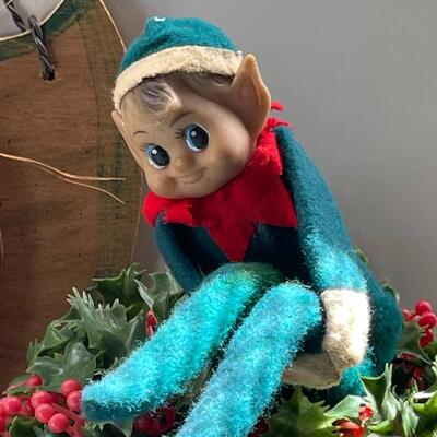 Vintage Elf and Holiday DÃ©cor