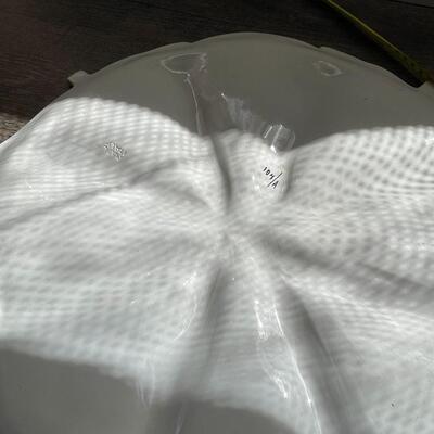 Vintage 17" Italian Divided Christmas Platter