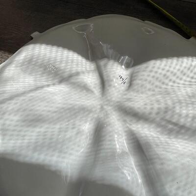 Vintage 17" Italian Divided Christmas Platter
