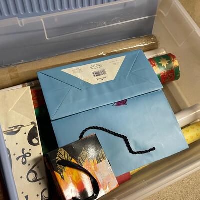 Lot of Wrapping Supplies