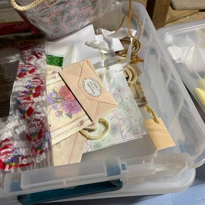 Lot of Wrapping Supplies
