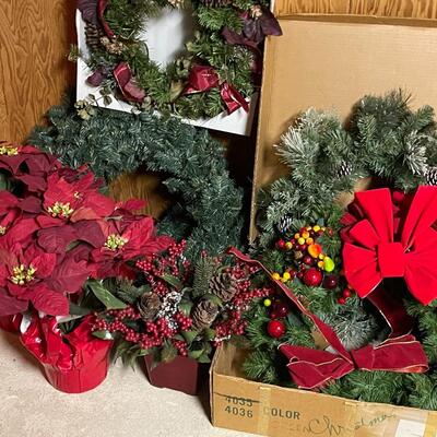 Lot of Christmas Greenery