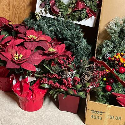 Lot of Christmas Greenery