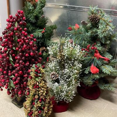 Lot of Small Christmas Trees