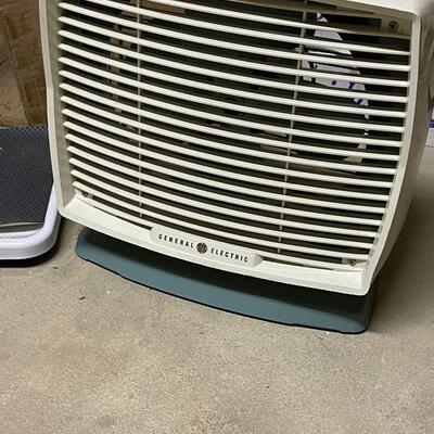 Vintage General Electric Fan & Sunbeam Scale