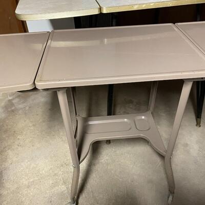 Pair of Vintage Drop Leaf Tables