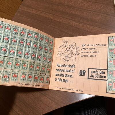 Four S&H Green Stamps Books