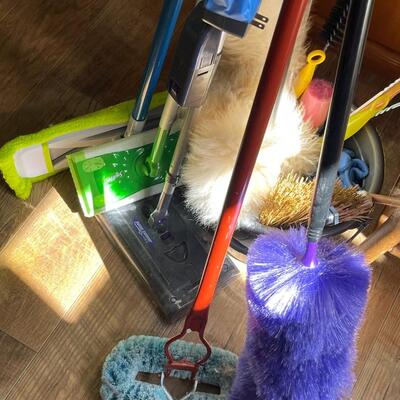 Lot of Cleaning Tools