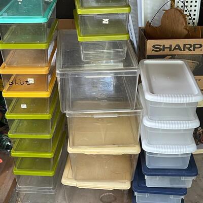 Lot of Shoe Storage