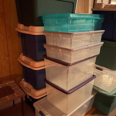 Large Lot of Bins
