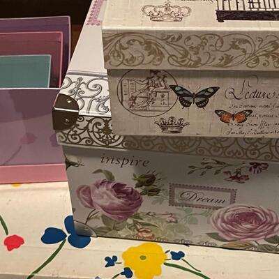 Lot of Storage and Decorative Boxes