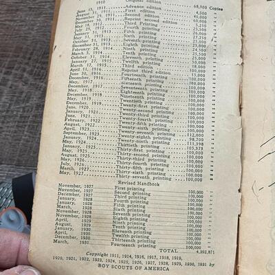 Boy Scouts of America Vintage Books