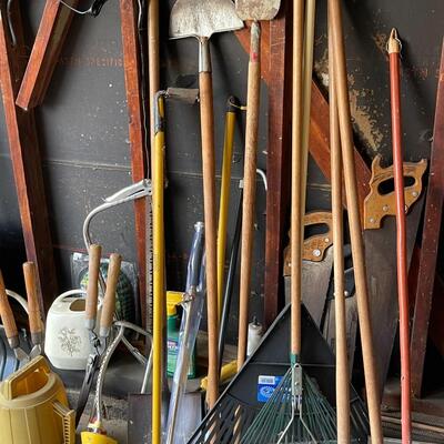 Lot of Lawn and Garden Tools