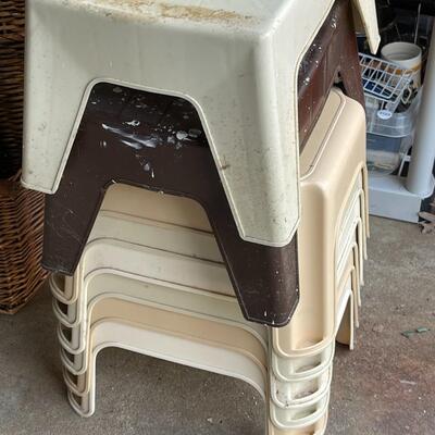 Lot of Step Stools