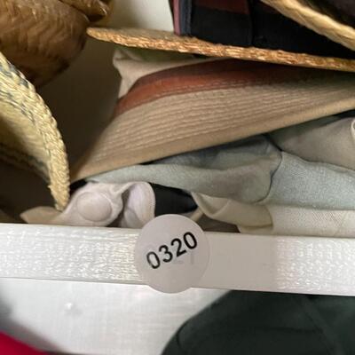 Lot of Women's Hats with Head Form
