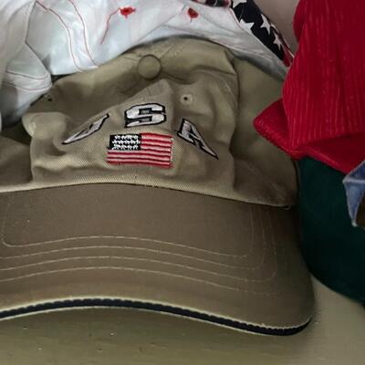 Lot of Baseball Caps