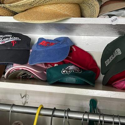 Lot of Baseball Caps