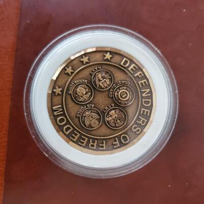 Noble Eagle, Enduring Freedom Medallion