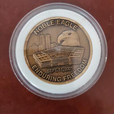 Noble Eagle, Enduring Freedom Medallion