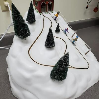 Dept. 56 Snow Village Animated Ski Mountain