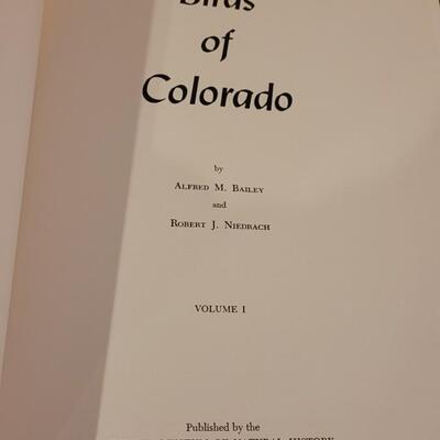 Lot 1: 1965 Birds of Colorado Vol. 1 & 2