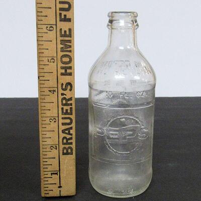 Pepsi-Cola Embossed Bottle, 10 oz, No Returns, Not To Be Refilled