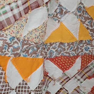 Lot 43: (2) Quilts both need Backing