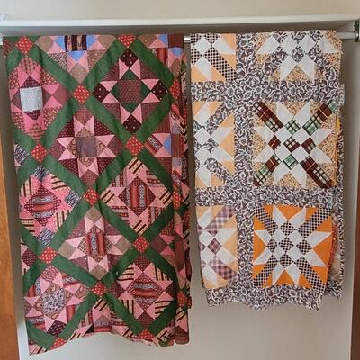 Lot 43: (2) Quilts both need Backing