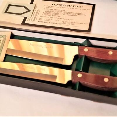 Lot #231  Vintage Carving Set in Original Box