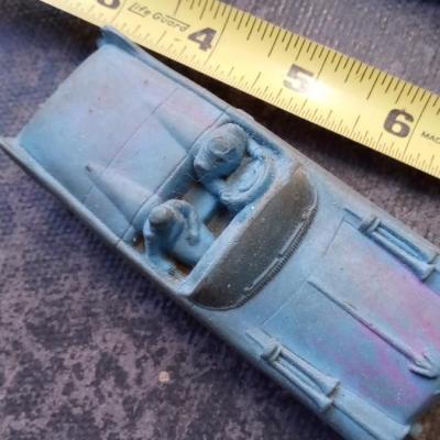 LOT 54   FOUR OLD RUBBER CARS