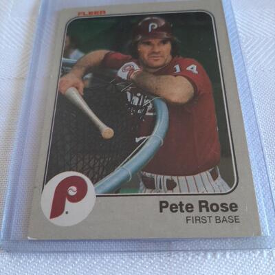 PETE ROSE #171 FLEER