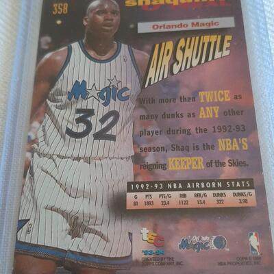 SHAQUILLE O'NEAL  TOPPS #358