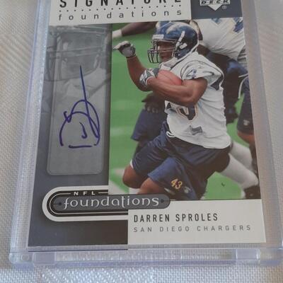 DARREN SPROLES SIGNATURE UPPER DECK #SF-DS