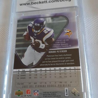 2007 ADRIAN PETERSON UD #21
