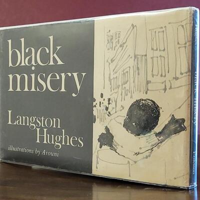 Lot 52: 1969 BLACK MISERY Hardback by Langston Hughes FIRST EDITION