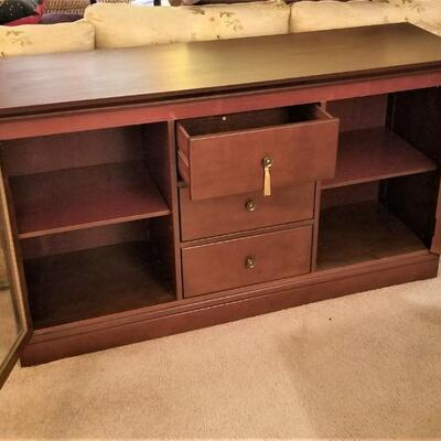Lot #241  Essential Home Contemporary Cabinet - lots of storage