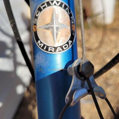 Lot 79: Vintage Blue SCHWINN MIRADA #4130 Frame Bicycle