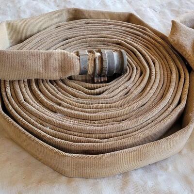 Lot 89: (3) Vintage Fire Farm Garden High Pressure Hoses