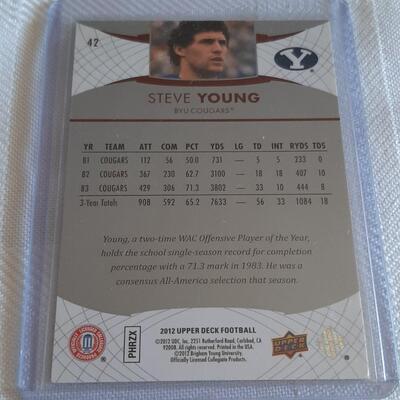 2012 STEVE YOUNG UPPER DECK #42