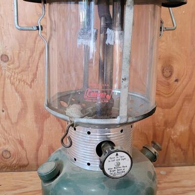 Lot 97: Vintage COLEMAN Lantern Glass Shade Model #220F