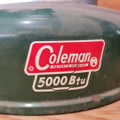 Lot 101: Vintage COLEMAN 5500 BTU Portable Heater