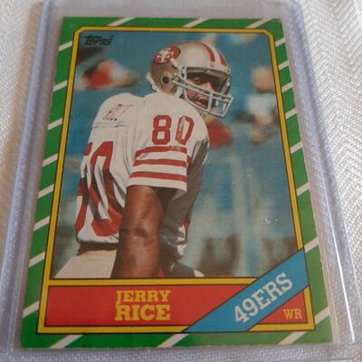 1986 JERRY RICE TOPPS #161
