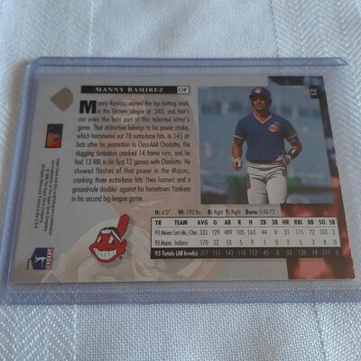 1994 MANNY RAMIREZ UPPER DECK ROOKIE #23