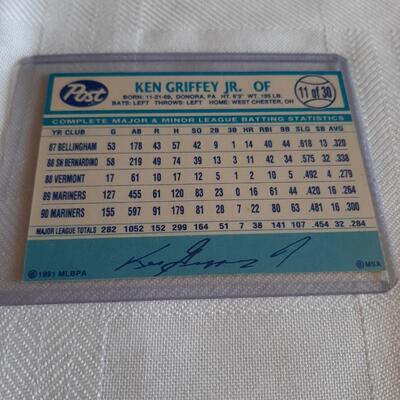 1991 KEN GRIFFEY JR. POST #11 OF 30