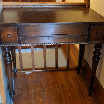 mahogany spinet desk