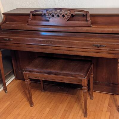 Kimball Upright Piano-good condition